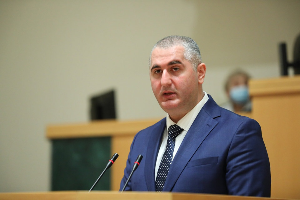 Министр финансов Грузии Лаша Хуцишвили 1